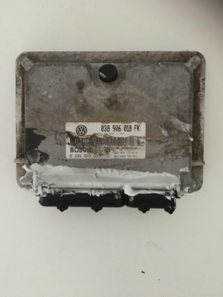 VW Caddy 1.9 TDI ALH ECU / Computer 038906018FK 125 PK, Ophalen of Verzenden, Gebruikt, Volkswagen