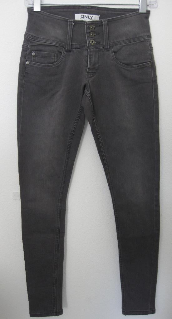 Only Jeans Skinny Stretch soft denim grijs maat 29, Only, Nieuw, Ophalen of Verzenden, W28 - W29 (confectie 36)