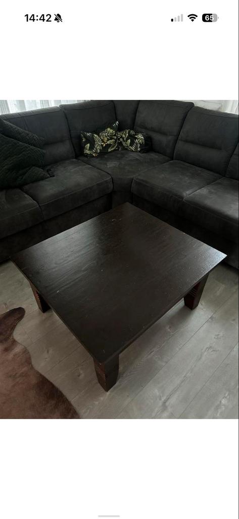 Koloniale salontafel, Huis en Inrichting, Tafels | Salontafels, Ophalen, Gebruikt, 50 tot 100 cm, Koloniaal