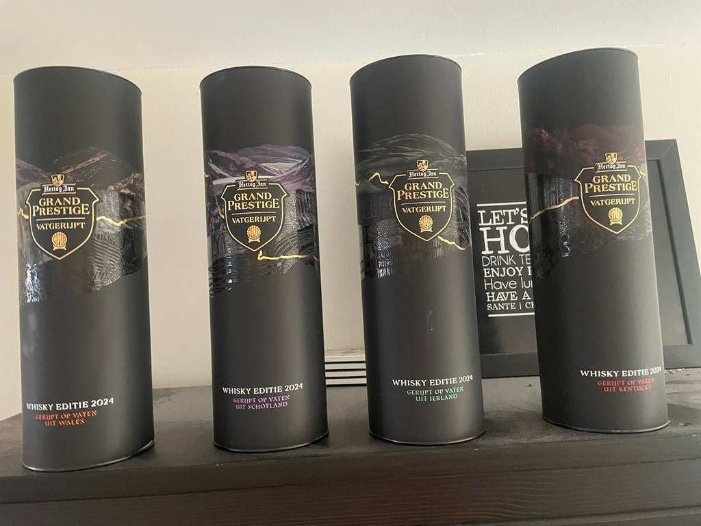 Vatgerijpt 2024 leeg, Ophalen of Verzenden, Gebruikt, Flesje(s), Hertog Jan