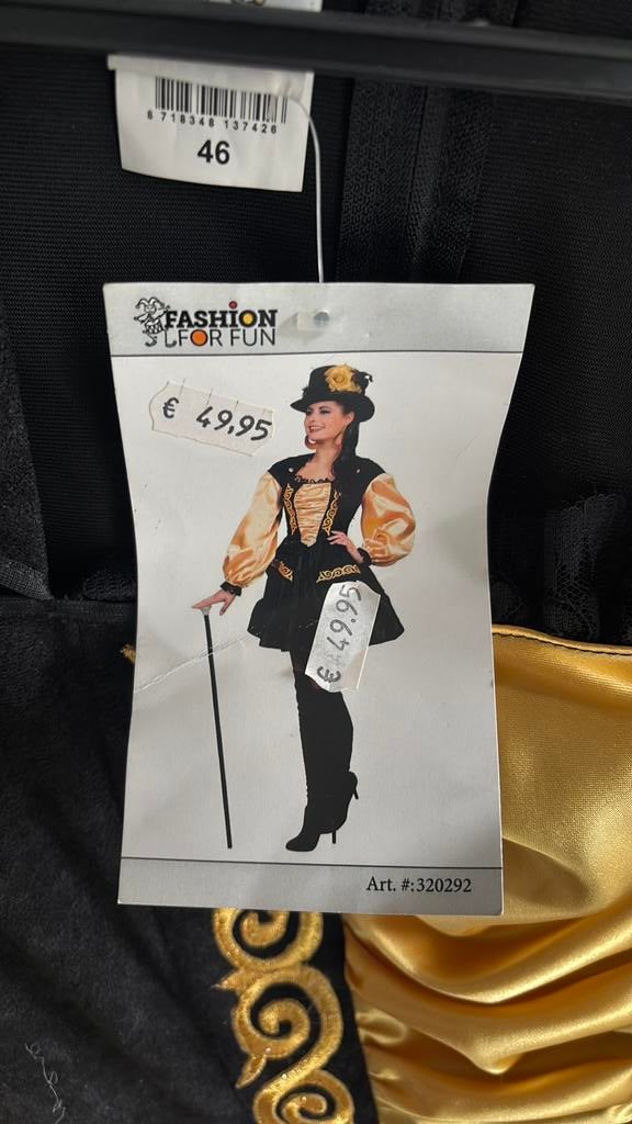 2 stuks Jurk Markies maat 44 en 46, Ophalen of Verzenden, Nieuw, Maat 42/44 (L), Carnaval