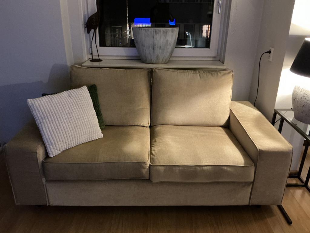 3 zitsbank olijfgroen. Kivik Ikea., Huis en Inrichting, Banken | Bankstellen, Minder dan 75 cm, Neutraal, Ophalen of Verzenden