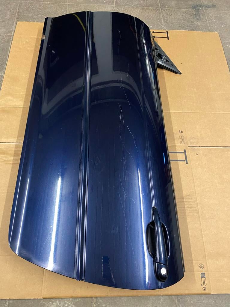BMW E46 Cabrio/Coupe Linker Deur Orientblau 317, Auto-onderdelen, Ophalen, Gebruikt, Deur, Links