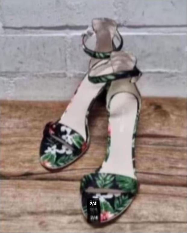 Kenneth Cole - Prachtige sandalen in print maat 37 - Nieuw, Pumps, Overige kleuren, Kenneth Cole, Nieuw