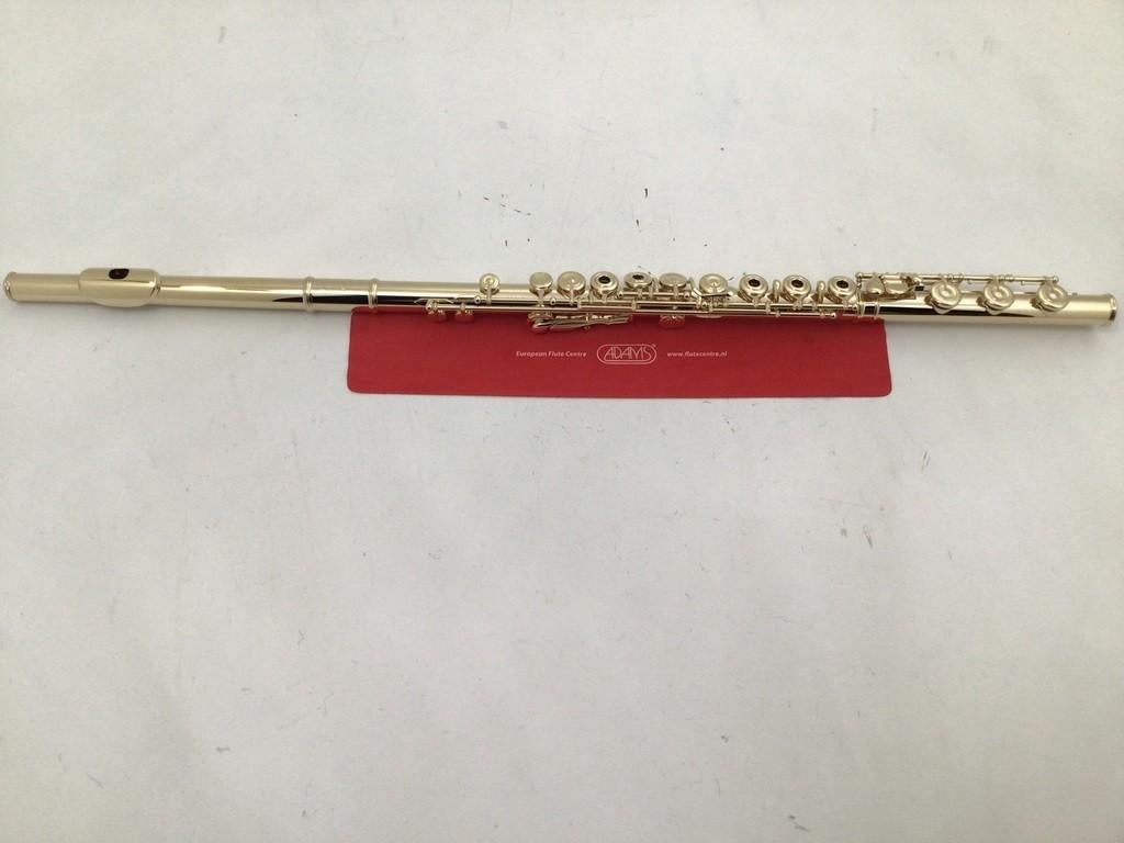 Gebruikte Dwarsfluit Pearl Maesta champagne 22k verguld,, Gebruikt, -, Pearl, Dwarsfluit