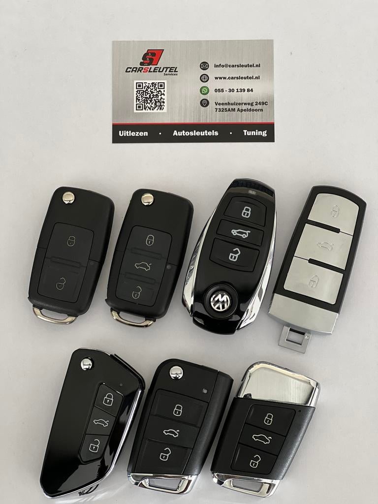 Alle type autosleutels voor Volkswagen aanwezig bel ons!, Auto-onderdelen, Ophalen of Verzenden, Overige automerken