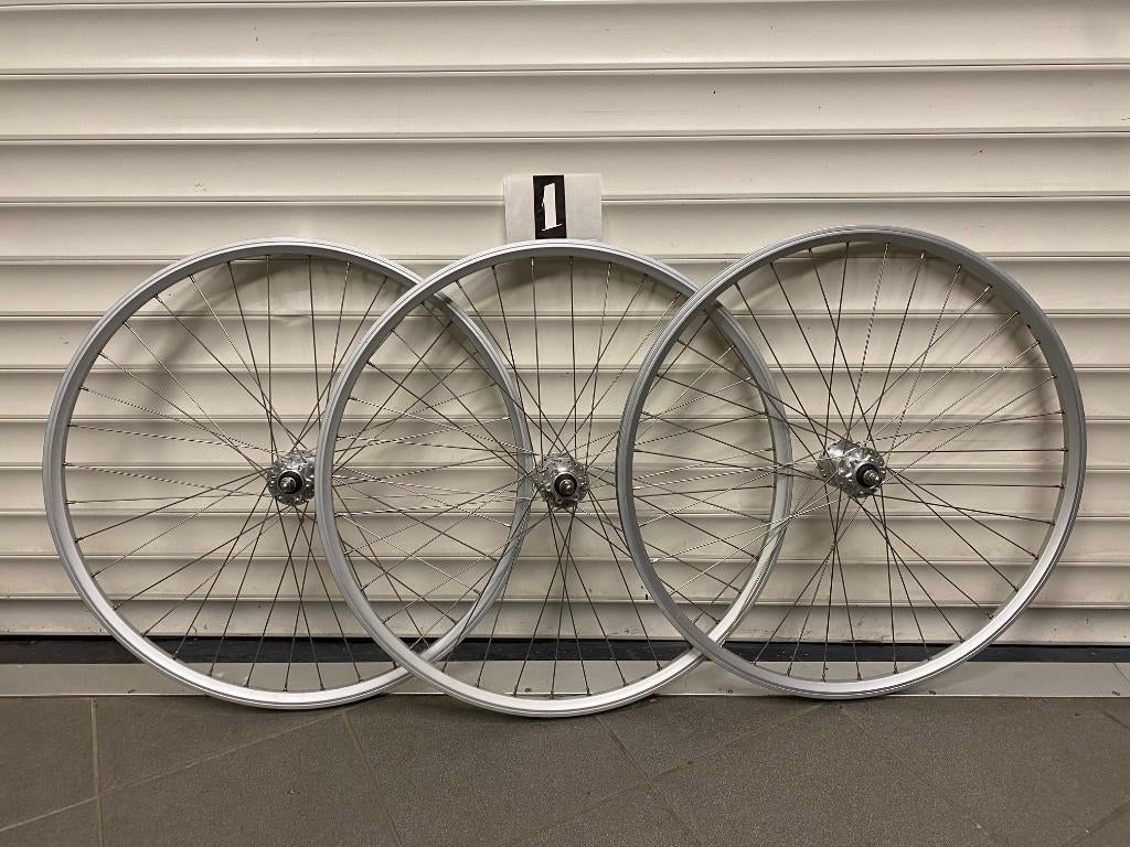 28 Inch fiets wielen elec /gewoon voor/achter terugtraprem, Ophalen, Gebruikt, Wiel