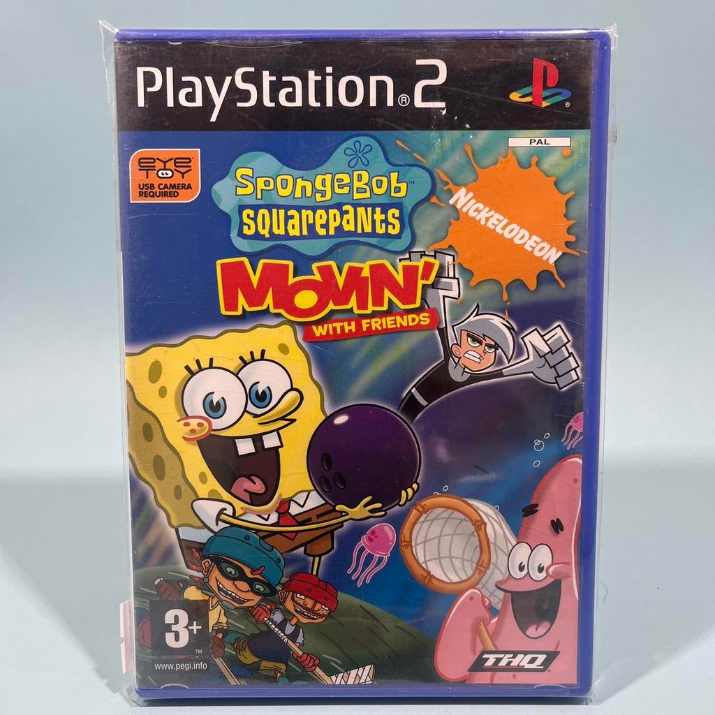 SpongeBob SquarePants Movin' with Friends - Playstation 2, Avontuur en Actie, Gebruikt, 1 speler, Sony