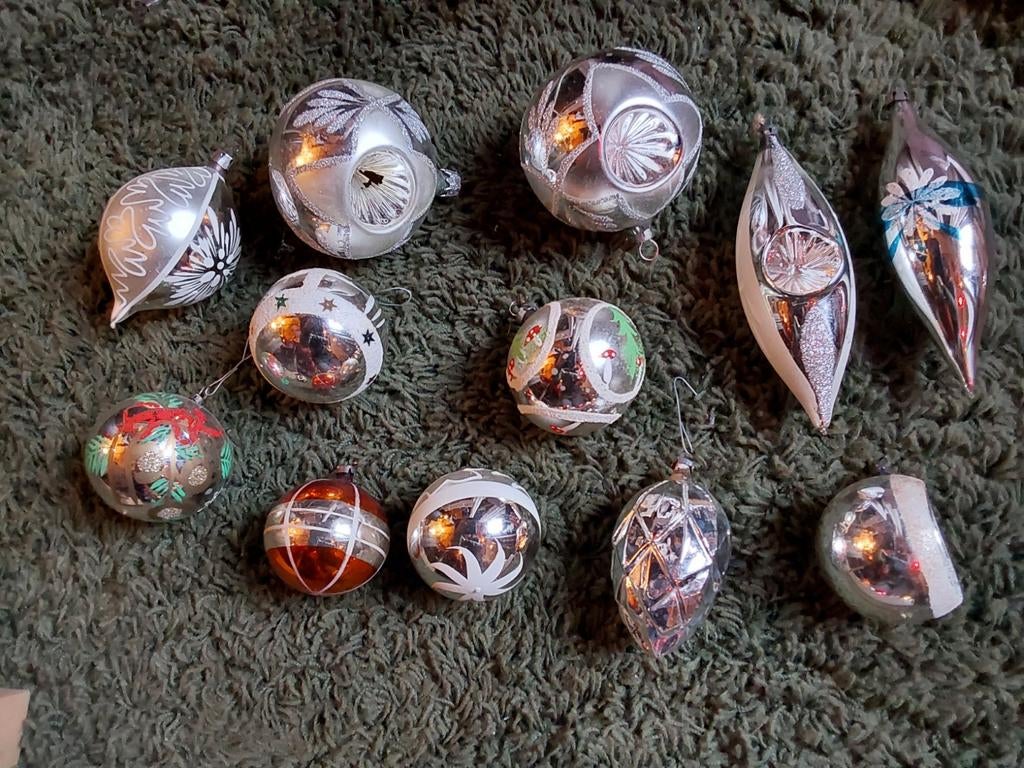 Lot oude kerstballen, Diversen, Ophalen