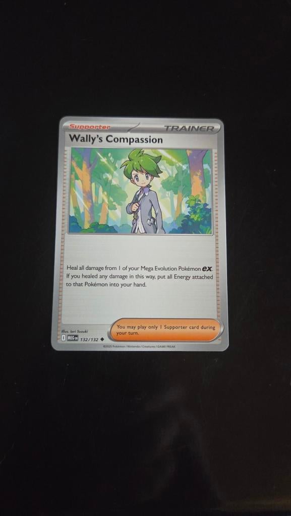 Wally's Compassion 132/132 - Mega Evolution NM, Verzenden, Zo goed als nieuw, Losse kaart