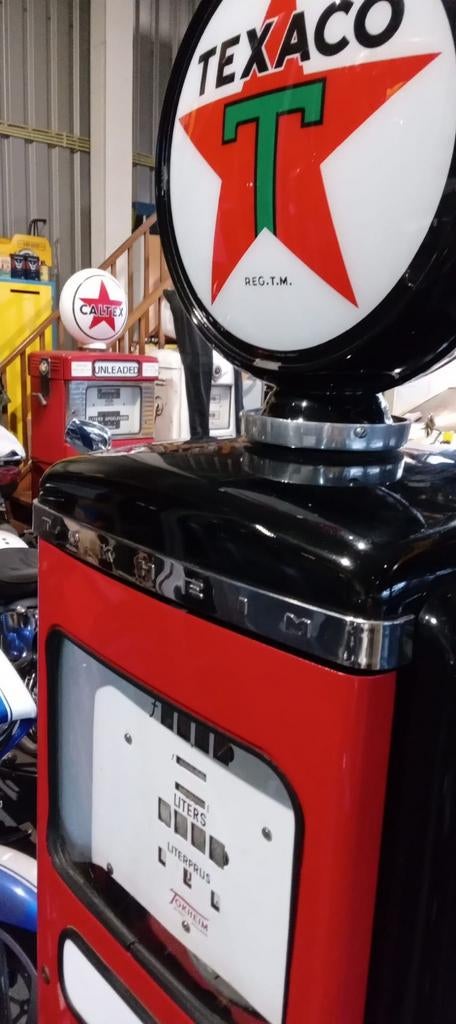 Tokheim P300 Benzinepomp jaren 50 volledig gerestaureerd, Ophalen