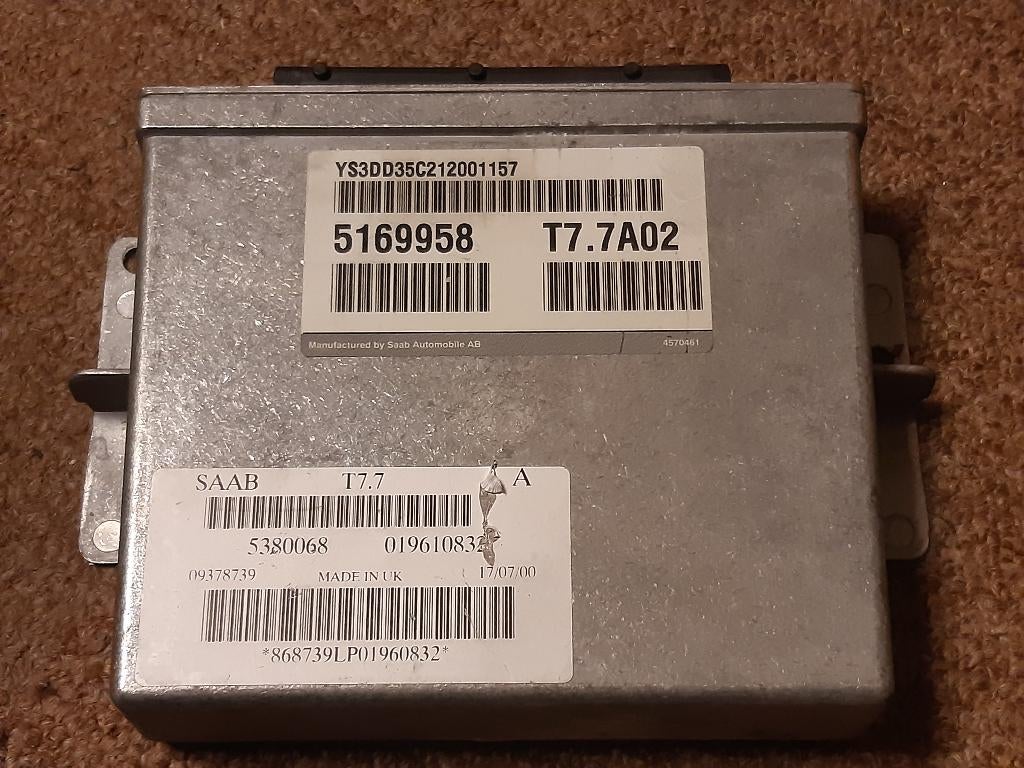 ECU Saab 900NG, 9-3OG en 9-5 1998-2004. B204 en B205, Gebruikt, Info@saabcars.se, Ophalen of Verzenden, Saab