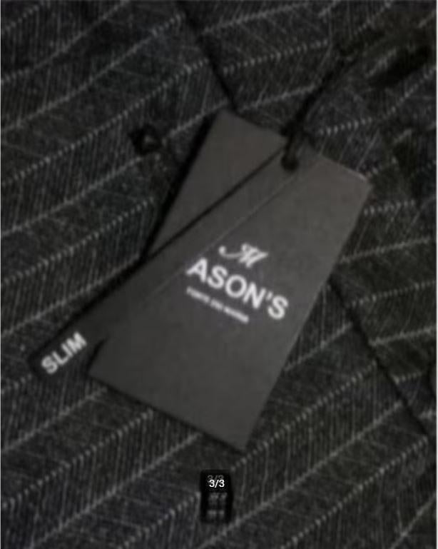 Mason's - Prachtige krijtstreep broek maat 46 - Nieuw €195, Kleding | Dames, Maat 46/48 (XL) of groter, Nieuw, Ophalen of Verzenden
