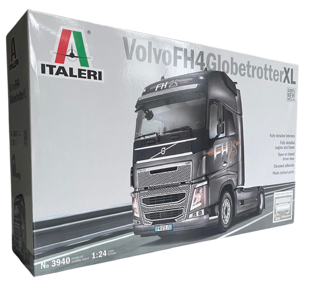 Volvo FH4 Globetrotter XL (Italeri 3940) 1/24, Italeri, Groter dan 1:32, Nieuw, Ophalen of Verzenden