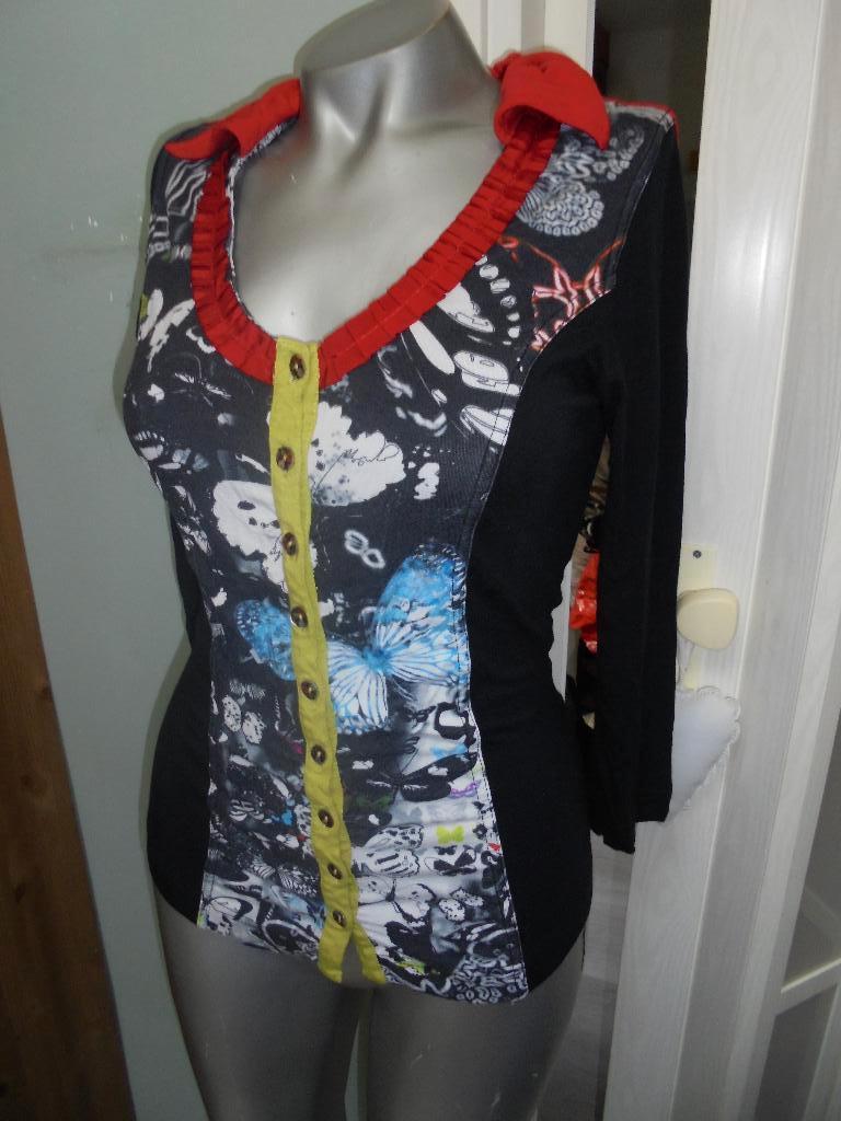 Eva en Claudi prachtige set vest en shirt maat S zwart roo, Eva & Claudi, Overige kleuren, Verzenden, Zo goed als nieuw