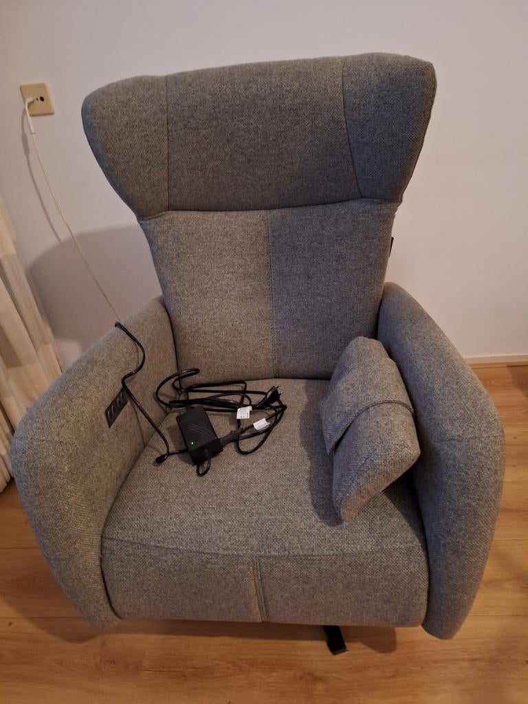 Felderhof relaxfauteuil Endine electrisch, Huis en Inrichting, Fauteuils, Zo goed als nieuw, 50 tot 75 cm, Ophalen