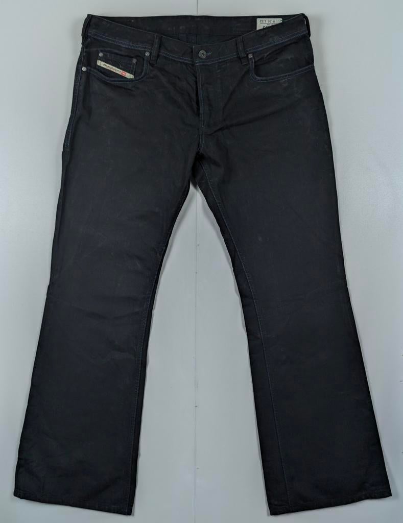 Diesel Zathan 36 Zwart Bootcut Jeans, W36 - W38 (confectie 52/54), Diesel, Zwart, Ophalen of Verzenden