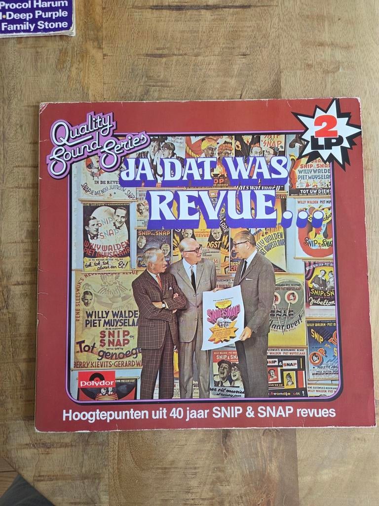 Ja dat was Revue Hoogtepunten uit 40 jaar Snip en Snap, Ophalen of Verzenden, Zo goed als nieuw