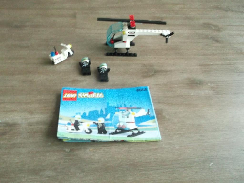 lego police 6664 chopper cops (1993), Kinderen en Baby's, Speelgoed | Duplo en Lego, Ophalen of Verzenden, Gebruikt, Complete set