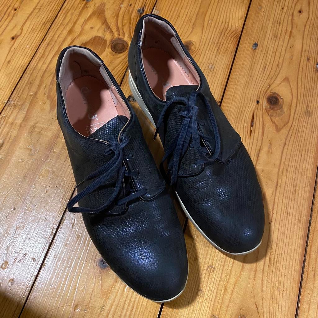 DUREA BLAUWE VETERSCHOENEN H8/ 42, Blauw, Ophalen of Verzenden, Sneakers of Gympen, Gedragen