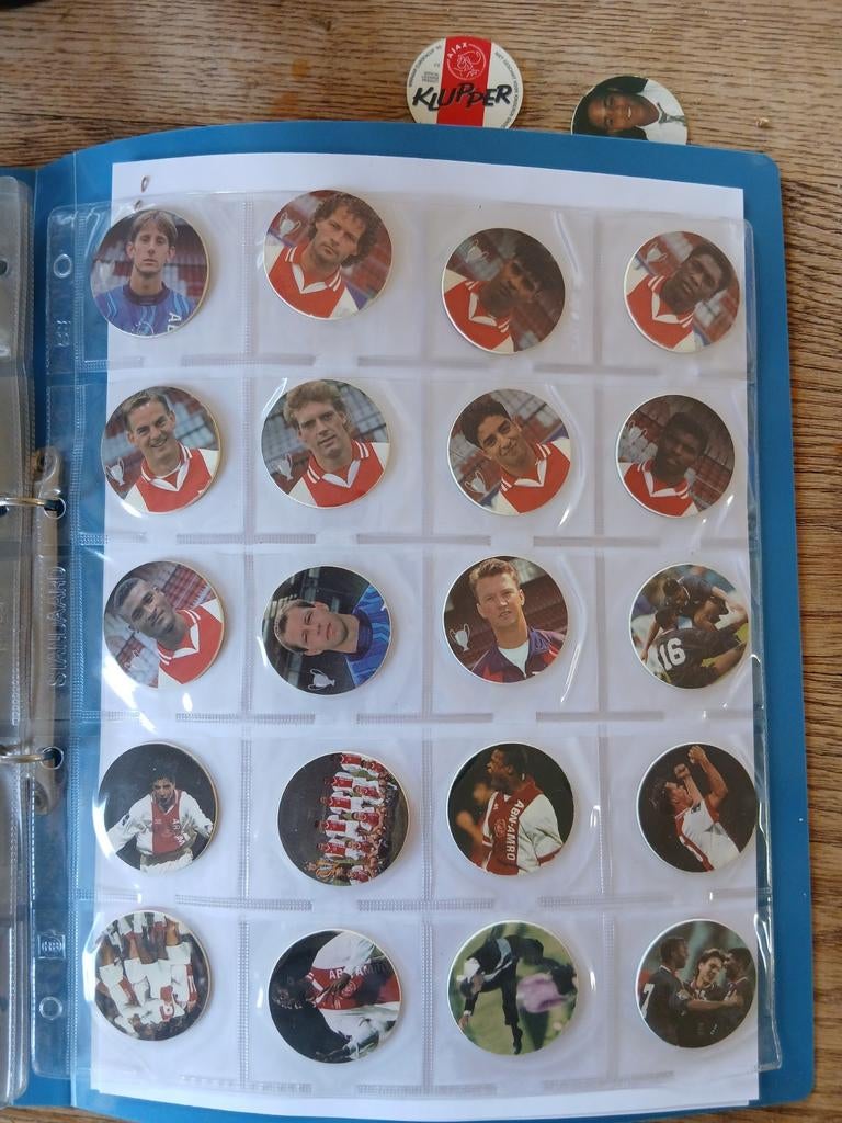 Klupper flippo's van Ajax, Verzamelen, Ophalen of Verzenden, Losse flippo's