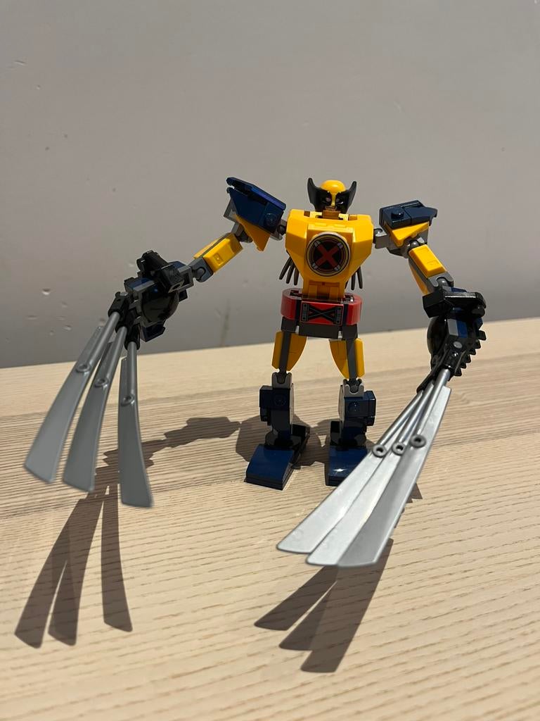 Lego Wolverine mechapantser 76202, Ophalen, Gebruikt, Complete set, Lego
