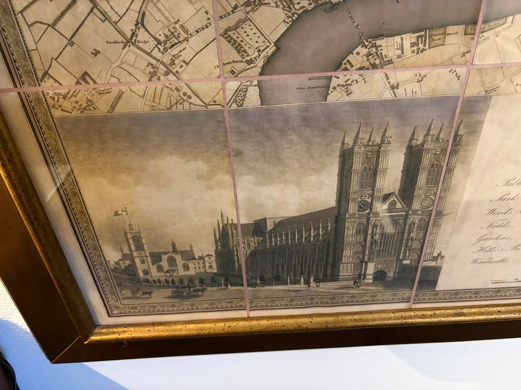 Groote landkaart van oud Londen, Ophalen