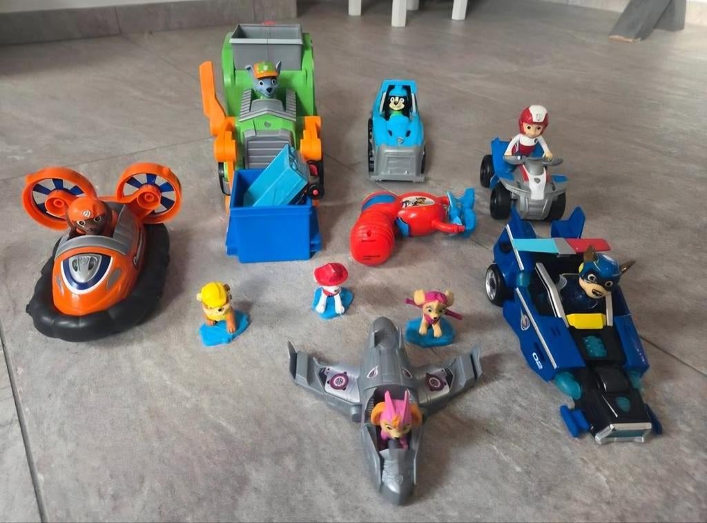 Paw Patrol Speelgoed Set, Ophalen, Zo goed als nieuw, Jongen of Meisje