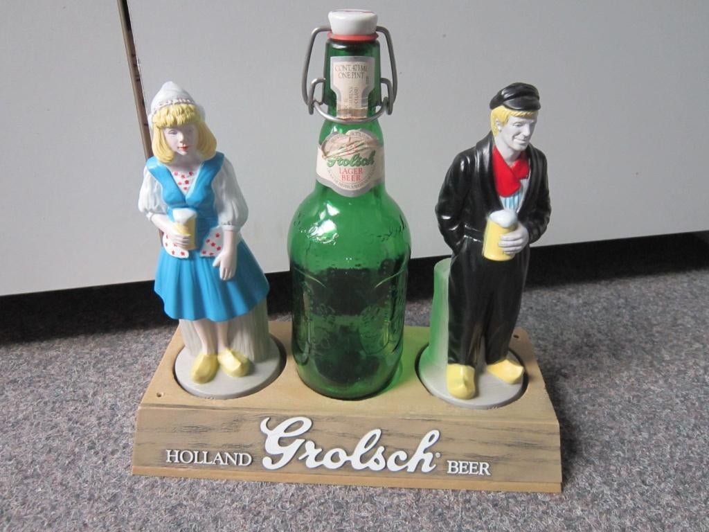 GROLSCH BIER FLES DISPLAY, Ophalen, Gebruikt, Overige typen, Grolsch