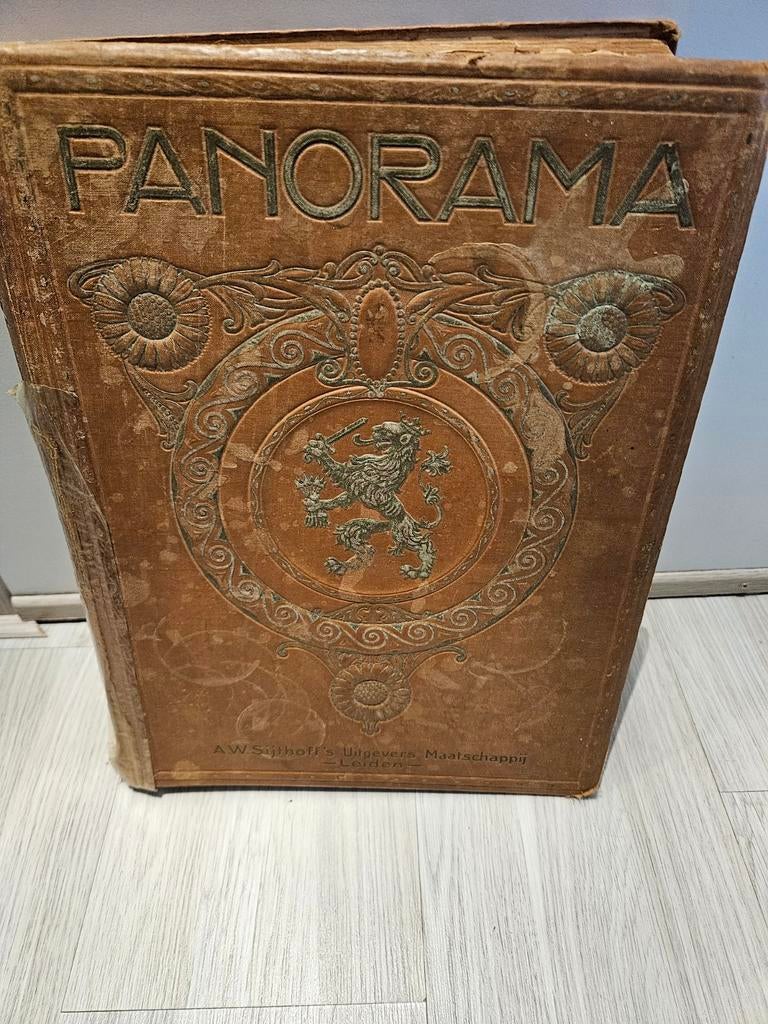 Oud panorama boek 1915/1916, Antiek en Kunst, Antiek | Boeken en Bijbels, Ophalen