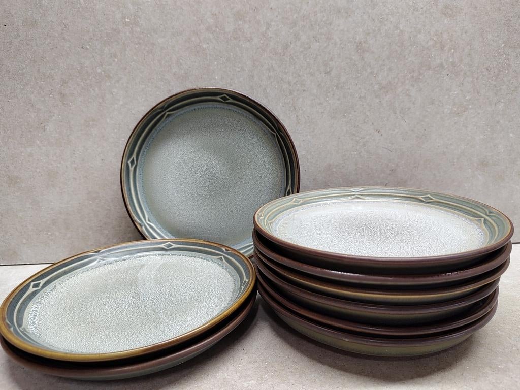 Gebaksbordjes Jens H Quistgaard, Gebruikt, Keramiek, Ophalen of Verzenden, Overige stijlen