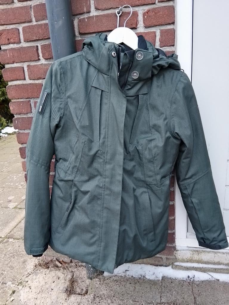 Winterjas winterjack ski jack maat S maat 36 Human Nature, Kleding | Dames, Jassen | Winter, Zo goed als nieuw, Maat 36 (S), Groen