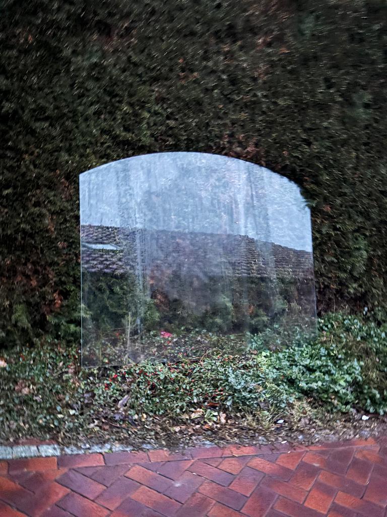 Glazen windschermpaneel schutting  156 x 129 cm, Ophalen, 1 tot 2 meter, Minder dan 3 meter, Nieuw