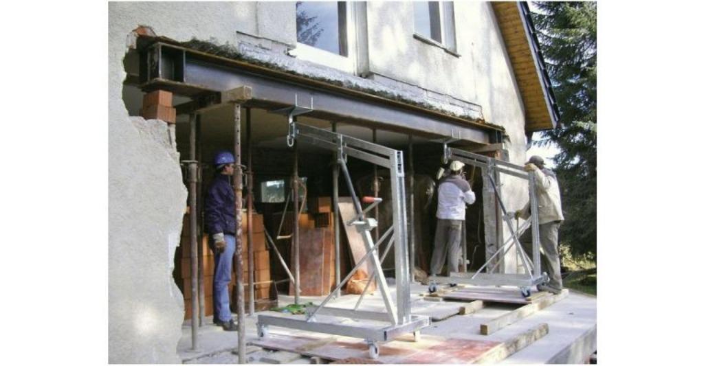 Latei lift /  krachtarmlift, Doe-het-zelf en Verbouw, Ophalen, Nieuw, Bakstenen