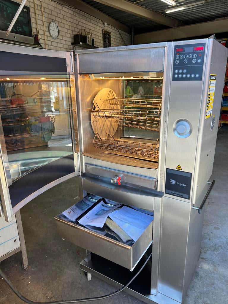 Fri-Jado Rotisserie Oven - Professioneel kip grill oven, Zakelijke goederen, Ophalen, Gebruikt, Fornuis, Frituur en Grillen