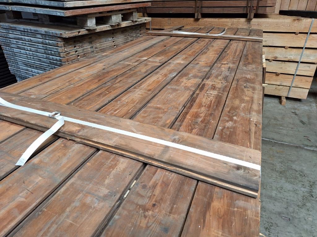 Vele partijen  sloophout  planken  vloerdelen  dakbeschot, Ophalen, Gebruikt, Minder dan 25 mm, Plank