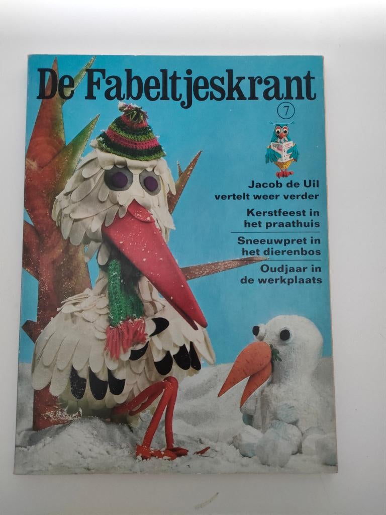 DE FABELTJESKRANT nr. 7 € 1,25, Boeken, Stripboeken, Eén stripboek, Ophalen of Verzenden, Gelezen