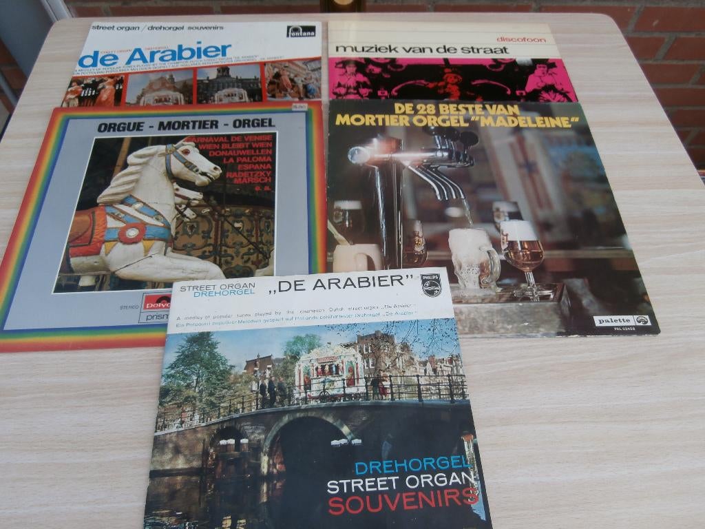 verkoop lp orgelmuziek en marsmuziek prijs zie omschrijving, Ophalen of Verzenden, Gebruikt, 12 inch