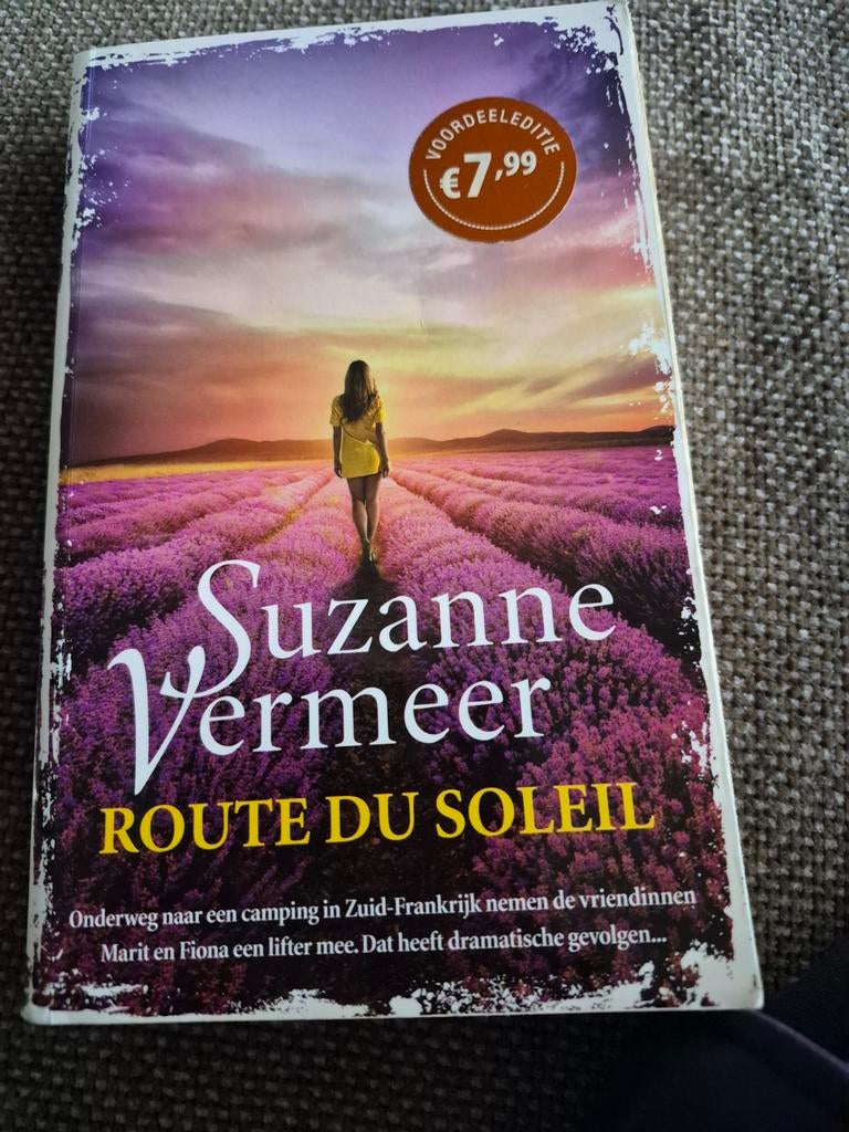 Suzanne Vermeer - Route du soleil, Boeken, Thrillers, Zo goed als nieuw, Ophalen