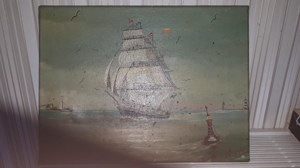 Driemaster  C.Baas, Antiek en Kunst, Ophalen of Verzenden