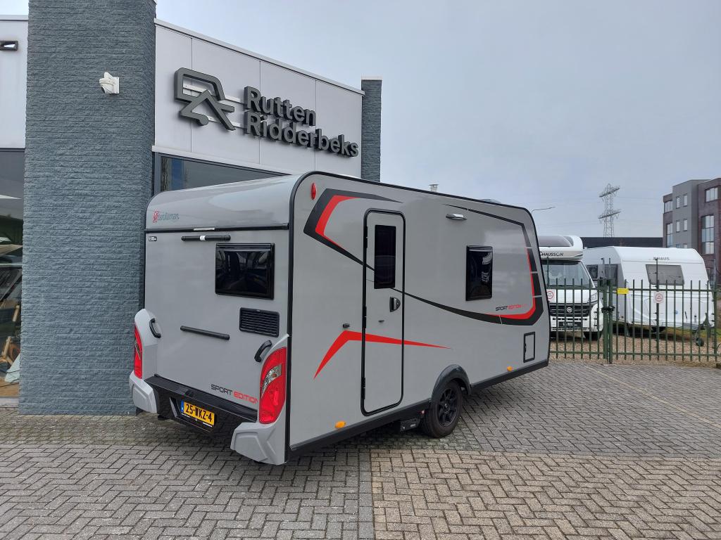 Sterckeman Sport Edition 410 CP, Caravans en Kamperen, Caravans, Sterckeman, Overige typen, 4 tot 5 meter, Schokbreker