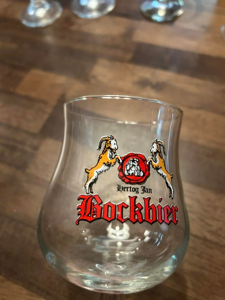 Hertog Jan Bokbier glas, Verzamelen, Biermerken, Ophalen of Verzenden, Zo goed als nieuw, Glas of Glazen, Hertog Jan