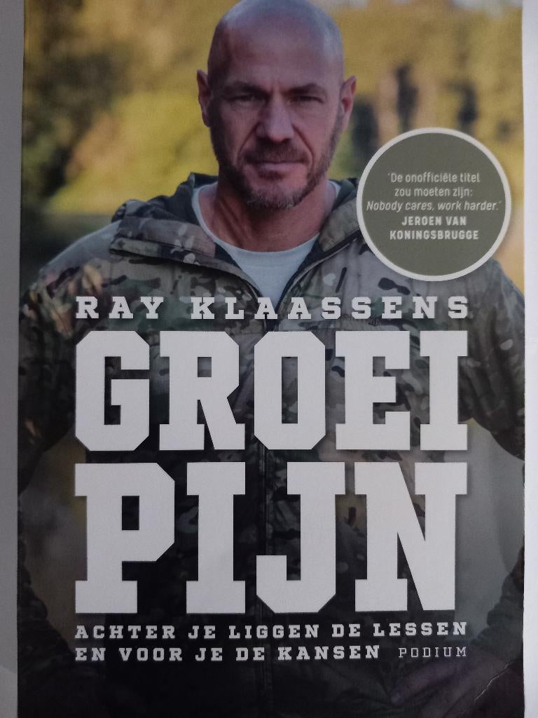 Groeipijn Ray Klaassens eenmaal gelezen nagenoeg nieuwstaat!, Boeken, Ophalen of Verzenden, Zo goed als nieuw, Ray Klaassens