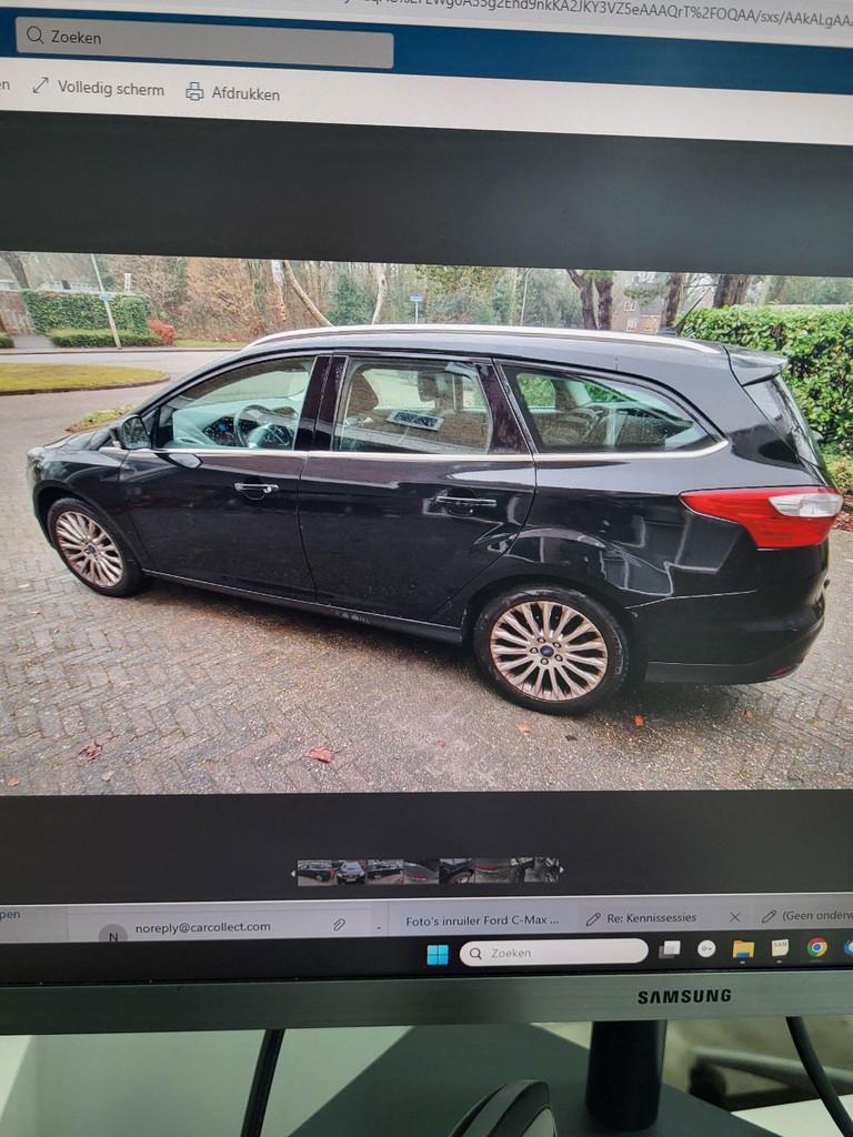 Ford Focus Wagon 1.6 TI-VCT First Edition | Climate Control, 125 pk, Gebruikt, 4 cilinders, Leder en Stof