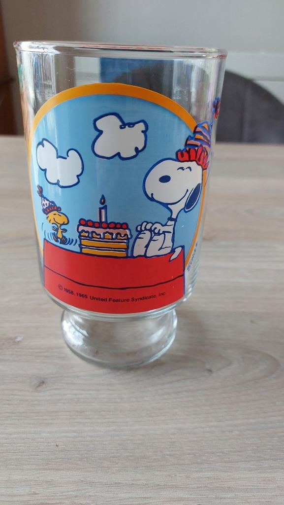 Snoopy vaas, Ophalen of Verzenden, Gebruikt, Overige typen