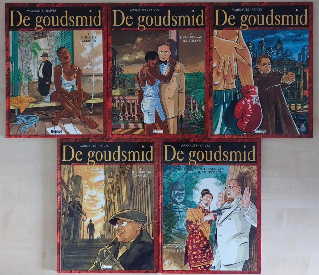 De Goudsmid, complete serie, 5x HC, Complete serie of reeks, Ophalen of Verzenden, Zo goed als nieuw