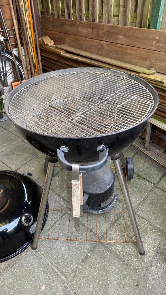 Bonfire houtskoolbarbecue op wieltjes, Tuin en Terras, Ophalen of Verzenden, Gebruikt, Met accessoires