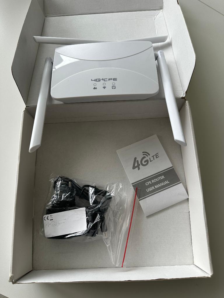 4g router nieuw, Computers en Software, Routers en Modems, Ophalen, Nieuw