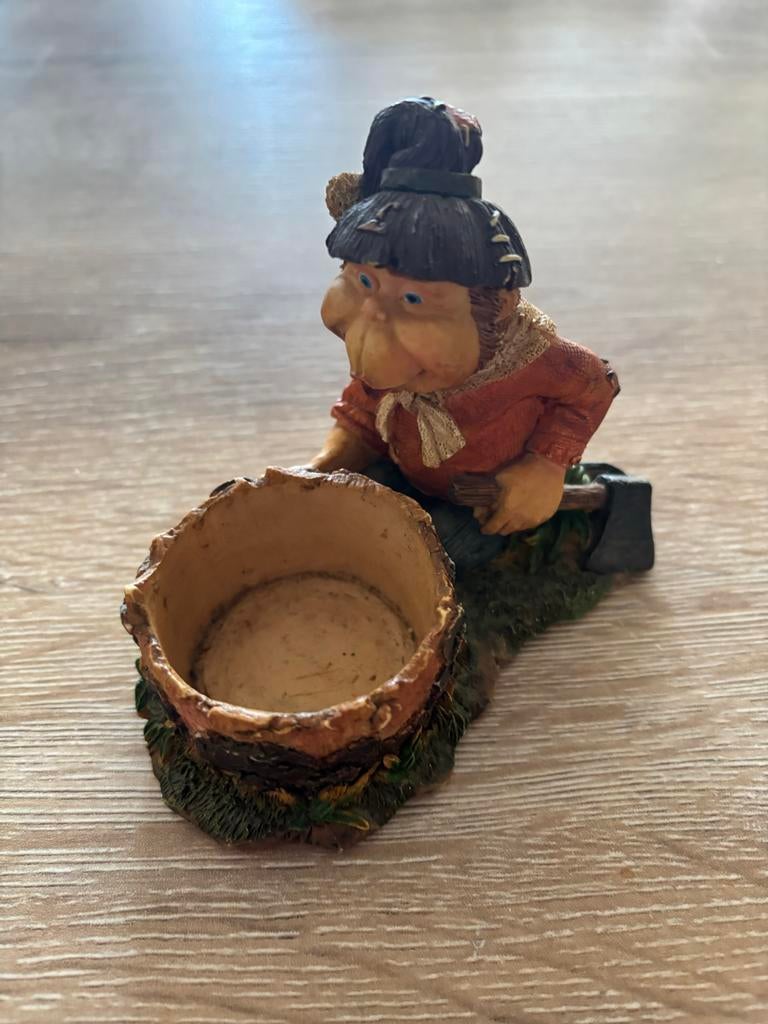 Efteling Laven beeldje met boomstammetje, Verzamelen, Ophalen, Nieuw, Beeldje of Poppetje