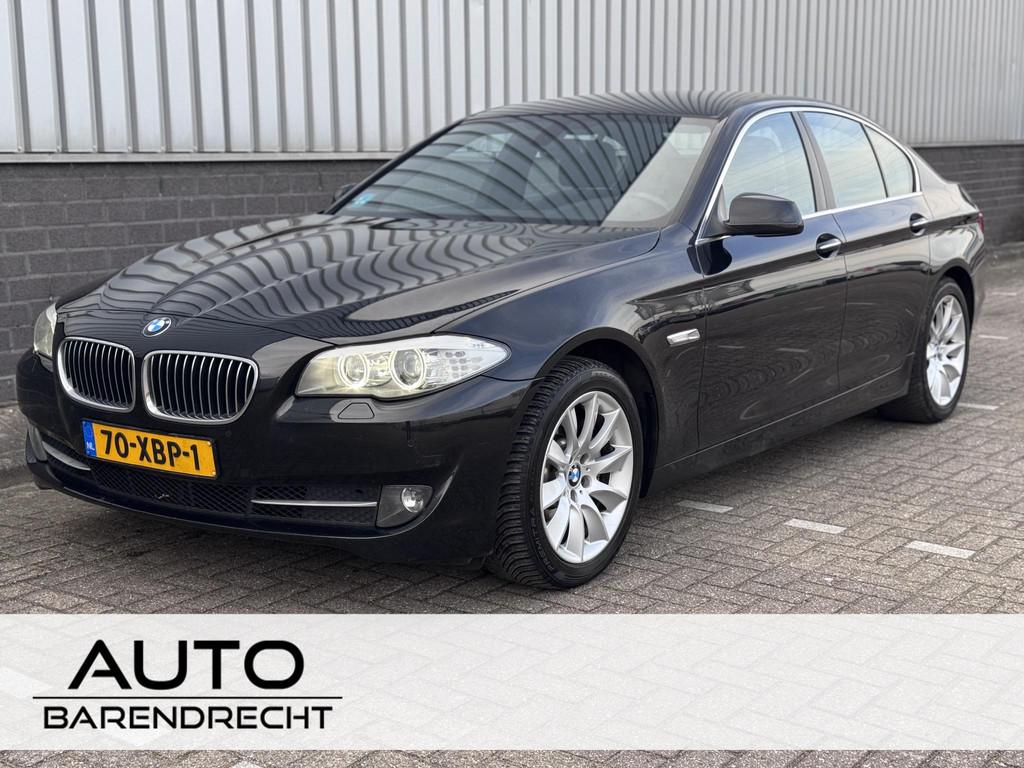 BMW 5-serie 525d High Executive €8995 export EU, Euro 5, Achterwielaandrijving, Zwart, 4 cilinders